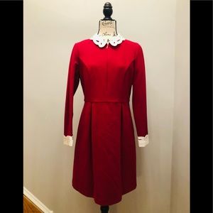 NWT Ted Baker Pink & White Dress